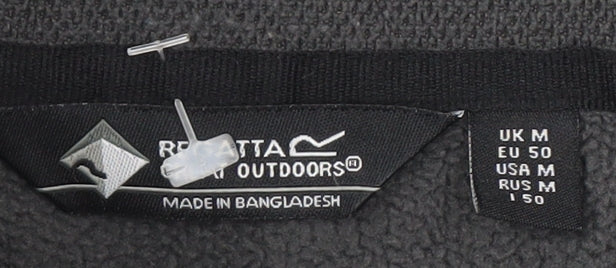 Regatta Men's Black Fleece Pullover Sweatshirt M