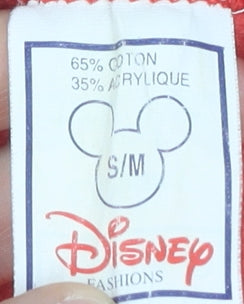 Disney Unisex Red Crew Neck Sweatshirt S