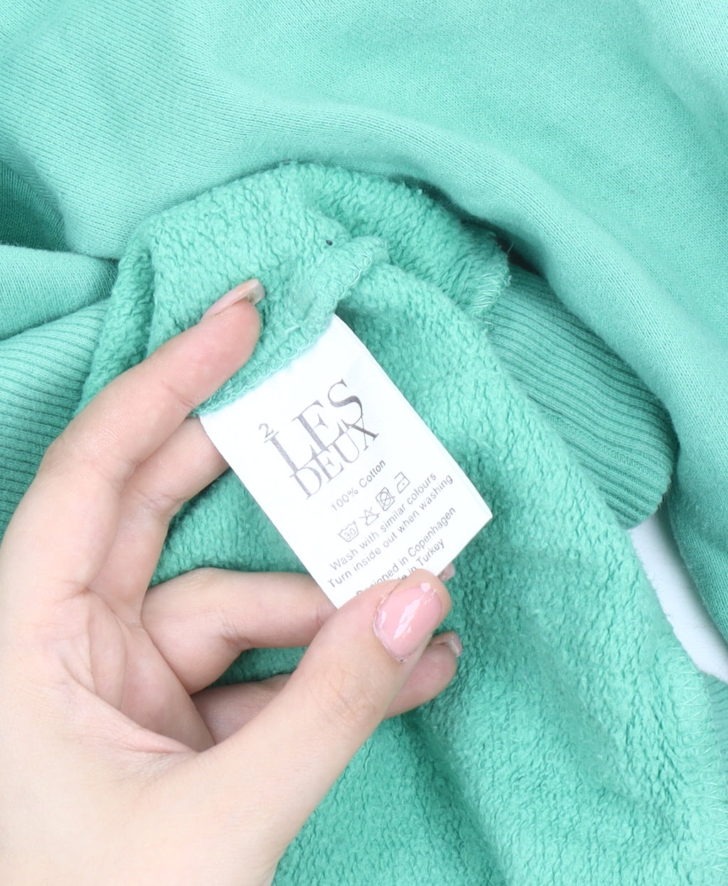 Les Deux Men's Green Pullover Sweatshirt M