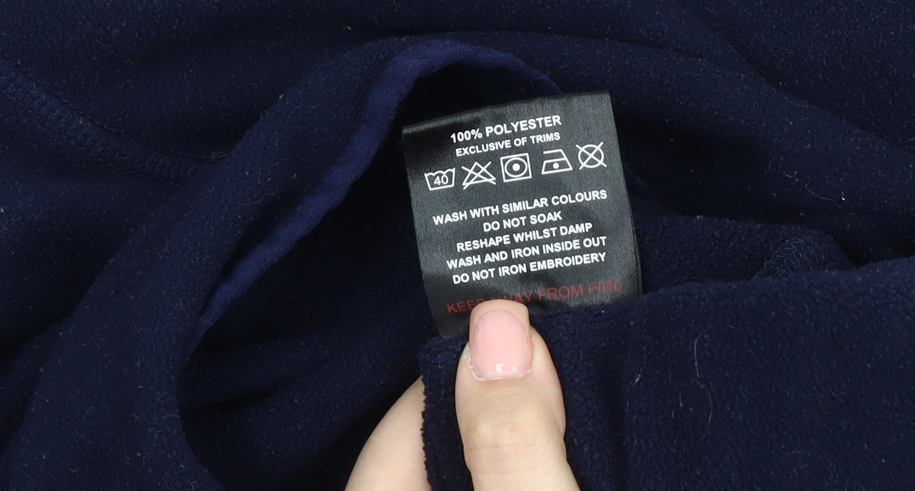 TOG TWENTY FOUR Men's Blue Fleece Pullover M