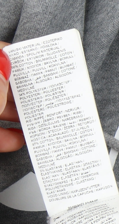 Puma Men’s Grey Hoodie L Pullover Logo