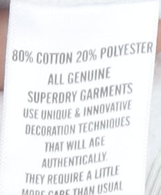 Superdry Men's White Graphic Pullover Hoodie - L