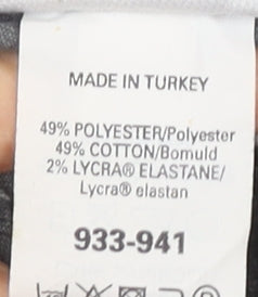 Next Women's Grey Knee A-Line Skirt, Size 12