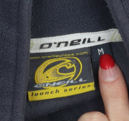 O'Neill Men's Blue 1/4 Zip Fleece Sweatshirt M