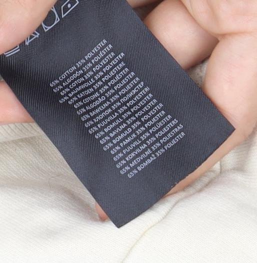 Good For Nothing Women’s Ivory Pullover Hoodie M