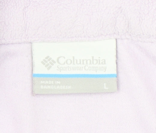 Columbia Women's Purple 1/4 Zip Pullover Sweatshirt