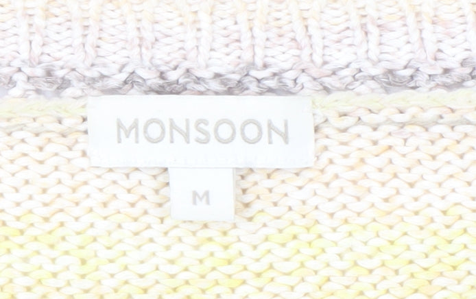 Monsoon Women's Multicoloured Pullover Jumper, M