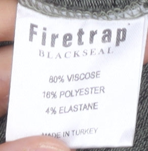 Firetrap Grey Jersey T-Shirt - Unisex Adults L