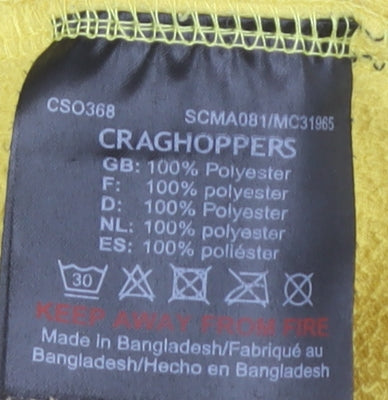 Craghoppers Men's Yellow Fleece Pullover Sweatshirt