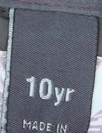 Rojo Girls Pink Snow Pants 10 Years Skiing Winter Trousers