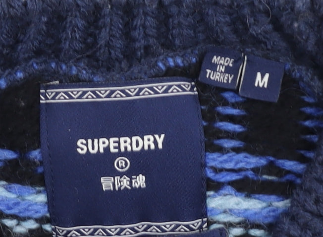 Superdry Men's Multicoloured Cable Knit Jumper M