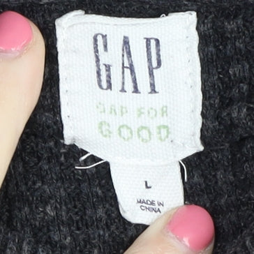 GAP Men's Black Pullover Hoodie Size L