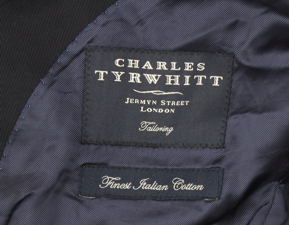 Charles Tyrwhitt Men's Blue Blazer Size 40