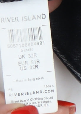 River Island Men's Black Skinny Jeans - Size 32 Slim Fit