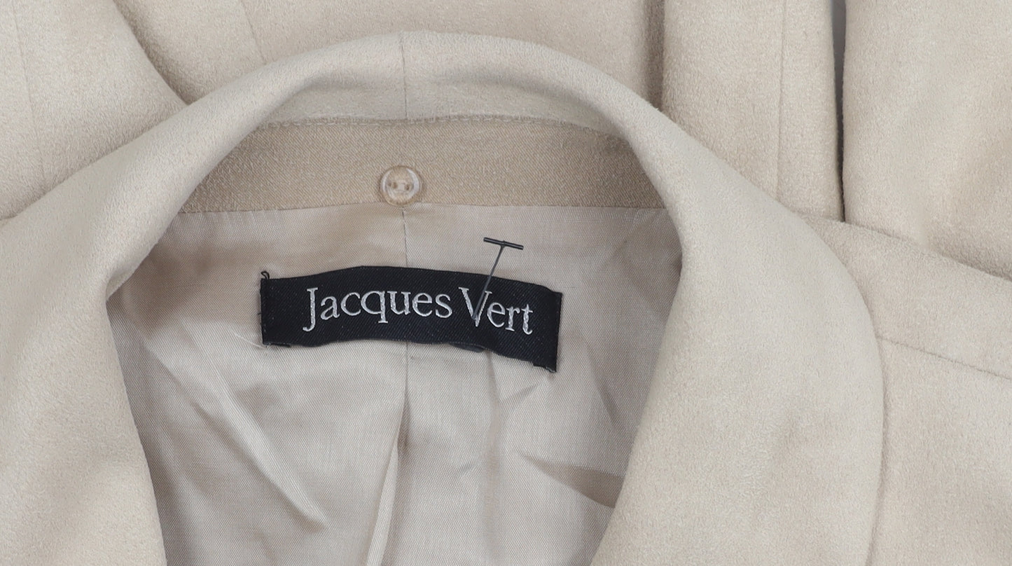 Jacques Vert Women's Beige Blazer, Size 16