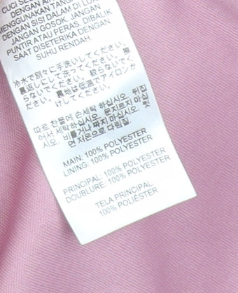 Lipsy Pink A-Line Girls Party Dress, Size 11 Years, Sequined V-Neck