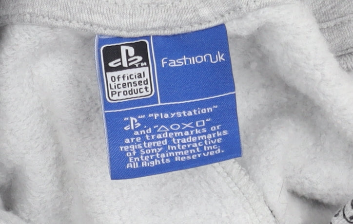 Next Boys Grey PlayStation One Piece Long Sleeve