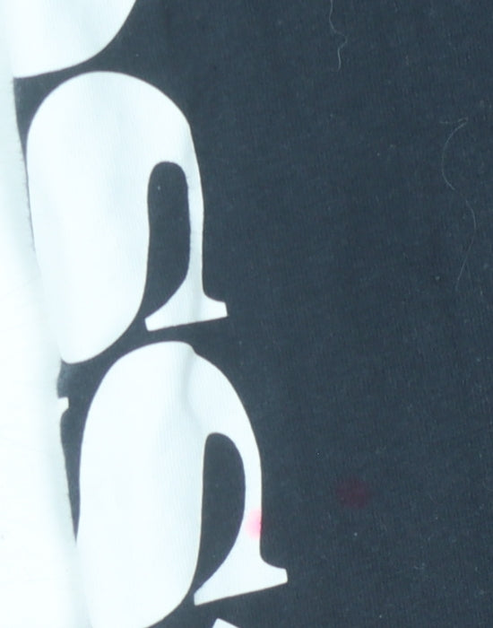 Ellesse Women's Black Logo Leggings UK 8 Athleisure