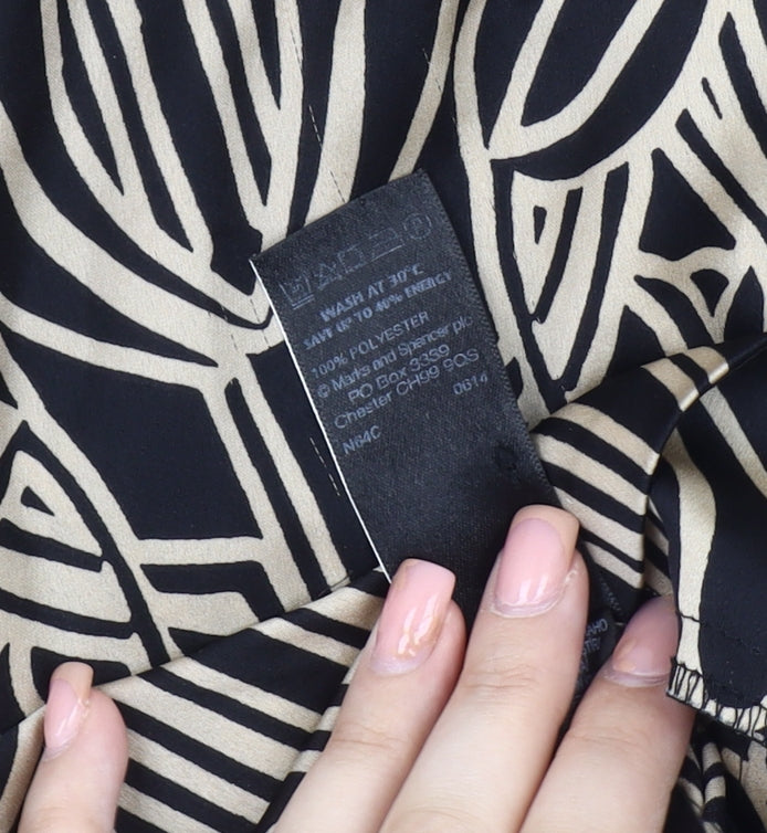 Marks and Spencer Women's Black Top UK 10