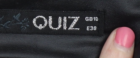 Quiz Women's Black Leggings Size 10