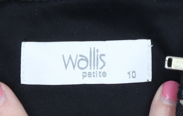Wallis Petite Zebra Print Sheath Dress - Size 10