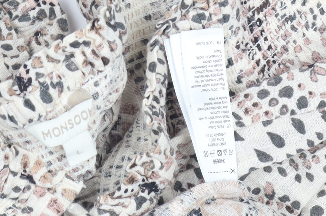 Monsoon Women's Multicoloured Floral Blouse L