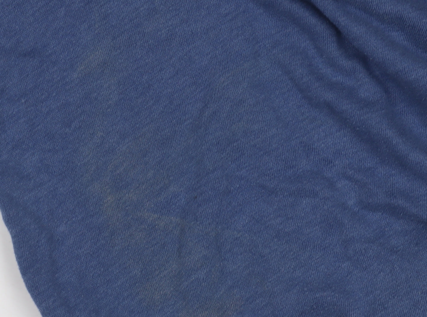 Hollister Blue Unisex XS T-Shirt with Long Raglan Sleeves