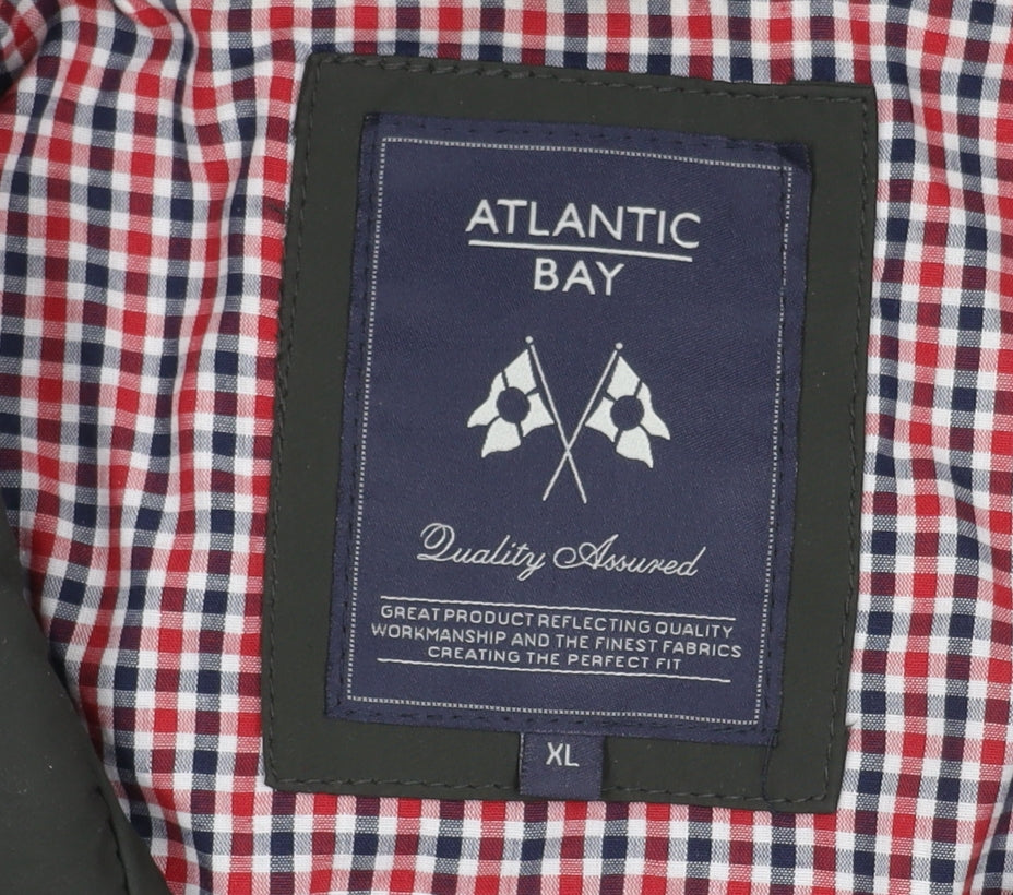 Atlantic Bay Men's Black XL Basic Jacket