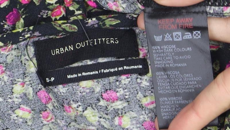 Urban Outfitters Women’s Floral Wrap Skirt, Size S