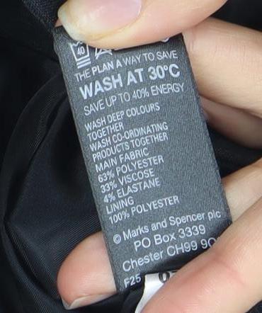 Marks and Spencer Women's Black Pencil Skirt Size 8