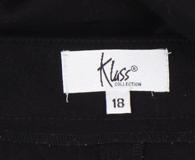 Klass Women's Black Trousers Size 18