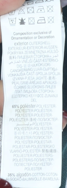 Springfield Women's Green Full Zip Hoodie Size 12