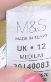 Marks and Spencer Yellow Jegging Size 12 Women