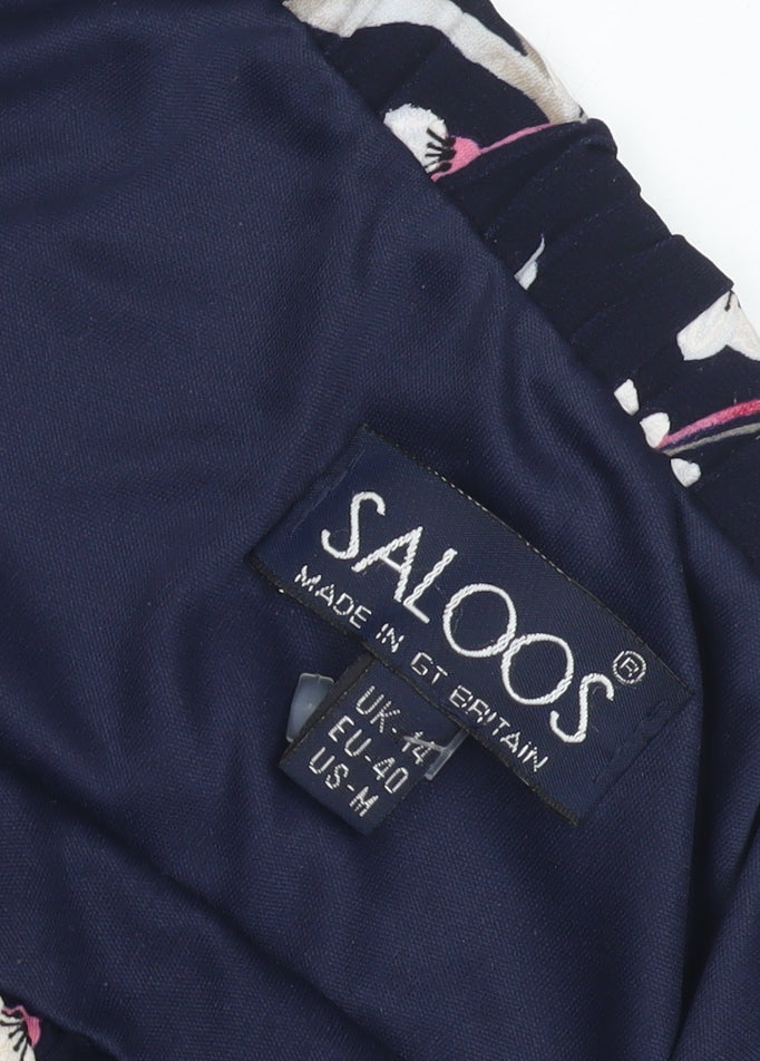 Saloos Women's Multicoloured A-Line Midi Skirt Size 14