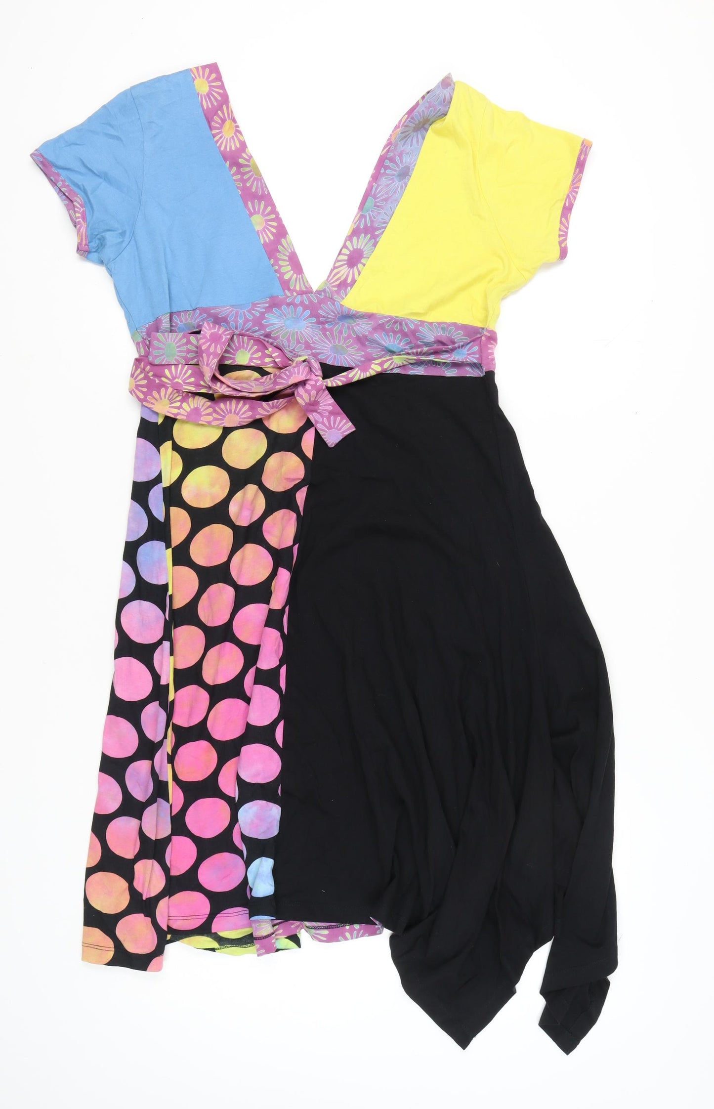 Joe Browns Women's Multicoloured Wrap Dress Size 16