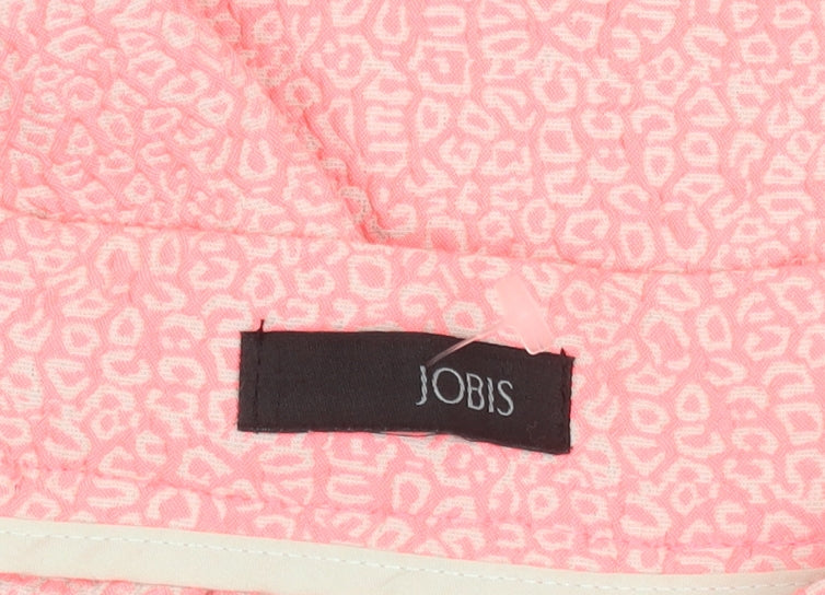 JOBIS Women's Pink A-Line Midi Skirt Size 18