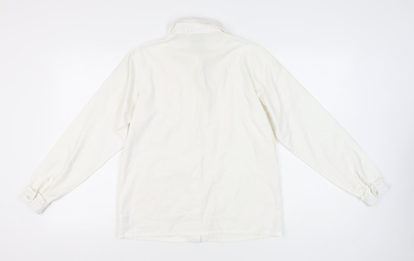 Fashion Sprit Women’s White Blouse, Size 14, Casual Wear