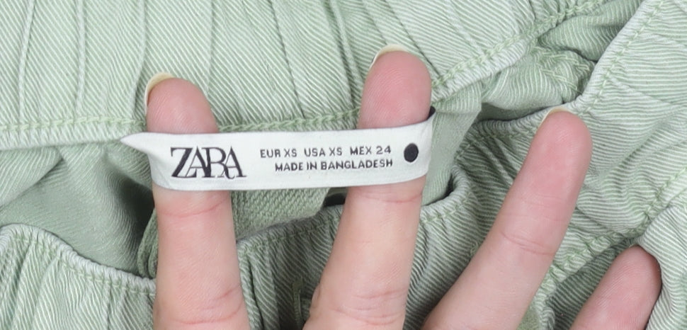 Zara Women’s Green Cargo Trousers XS