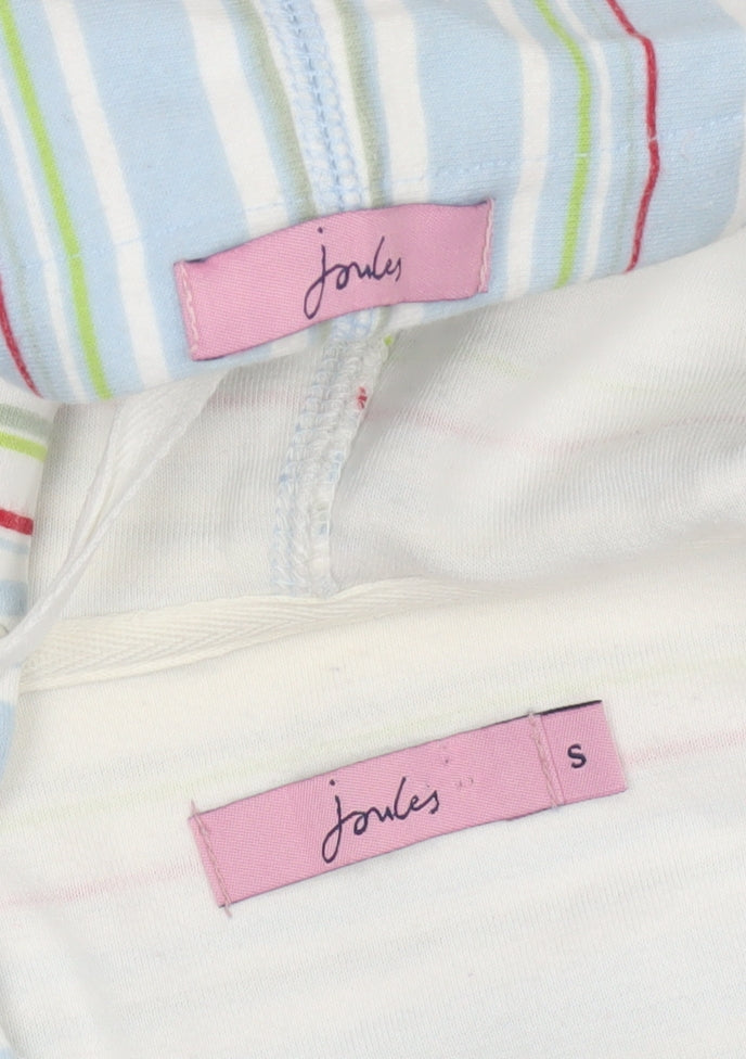 Joules Women's Multicoloured Striped Full Zip Hoodie S