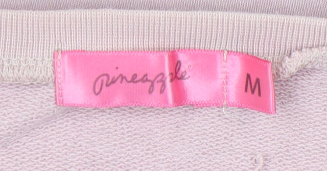 Pineapple Women's Pink Pullover Sweatshirt M