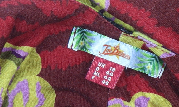 Joe Browns Women's Multicoloured A-Line Dress Size 18