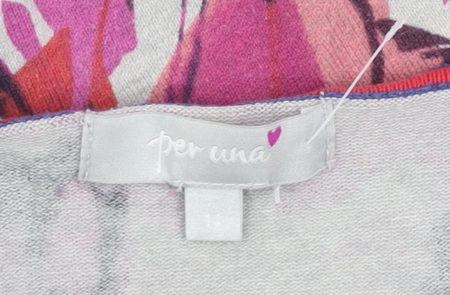 Marks and Spencer Women's Multicoloured Floral Cardigan