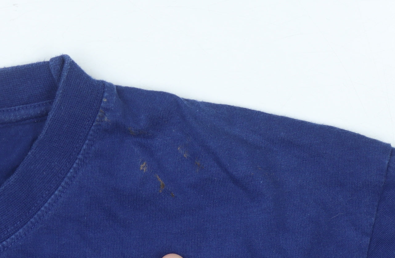 Foster's Blue Long Sleeve Men's T-Shirt Size S