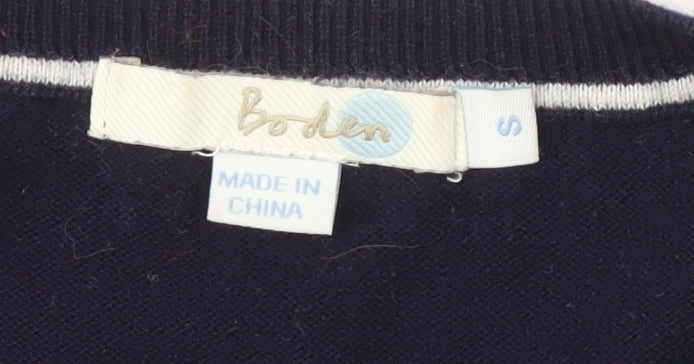 Boden Women's Blue Knit Jumper, Size S