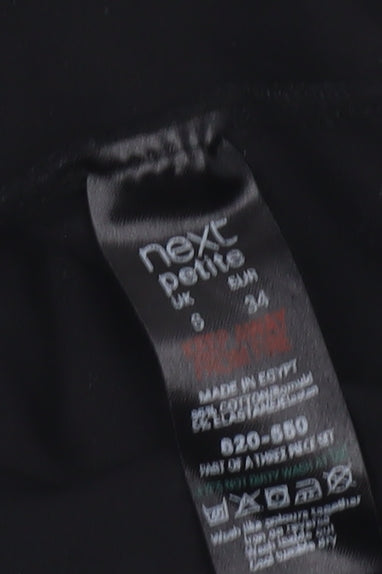 Next Petite Black V-Neck Women’s T-Shirt S