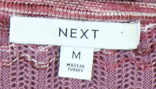 Next Women's Multicoloured V-Neck Pullover Jumper M