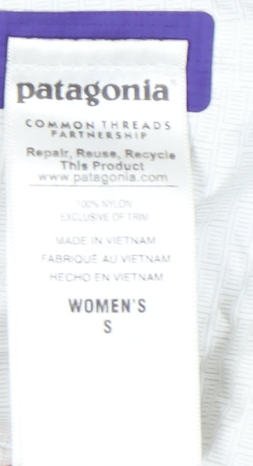 Patagonia Women's Purple Hooded Anorak Jacket Size S
