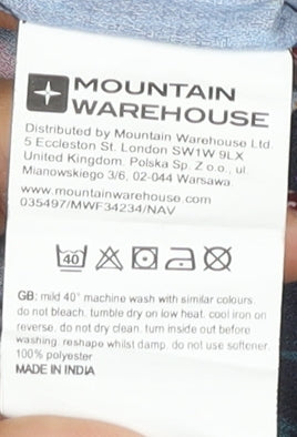 Mountain Warehouse Women's Floral Midi Pleated Skirt, Size 12