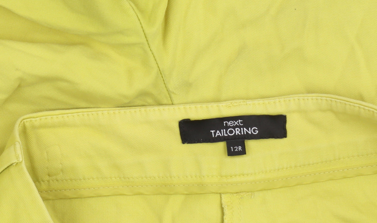 Next Women's Green Chino Trousers Size 12