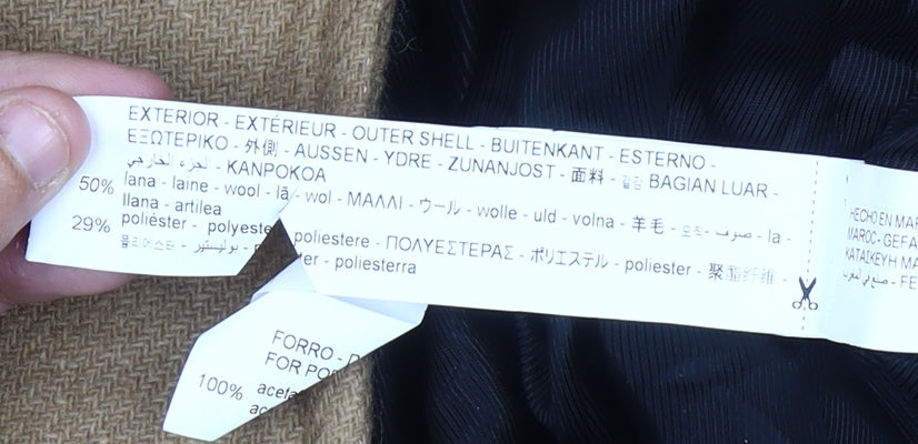 Zara Women’s Beige Long Coat, Size 2 - Elegant Overcoat